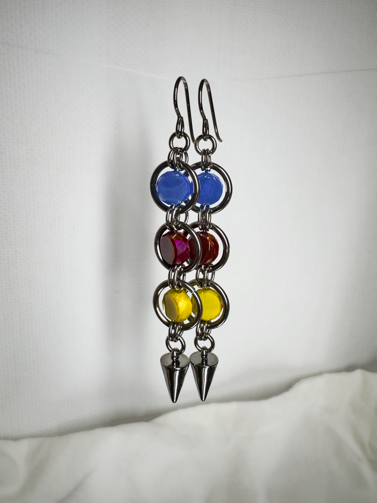 The Modernist Jester Earrings
